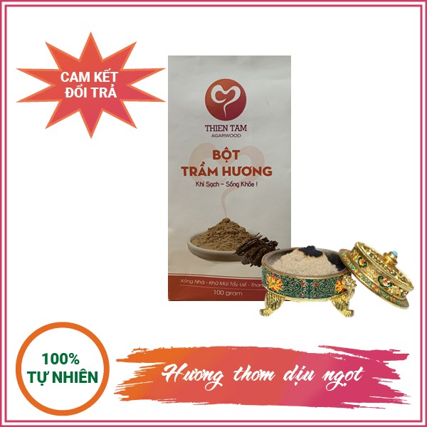 Bột trầm hương tự nhiên 50g- BL1
